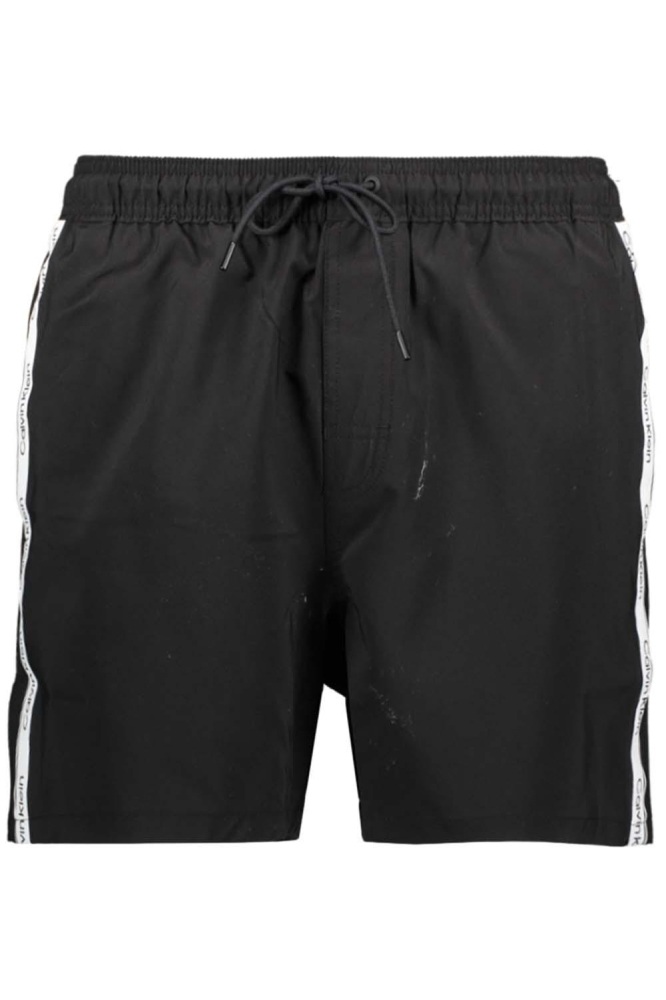 Calvin Klein zwarte heren korte broek | Vooraanzicht