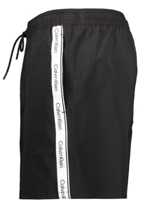 Calvin Klein zwarte heren korte broek | Zijaanzicht