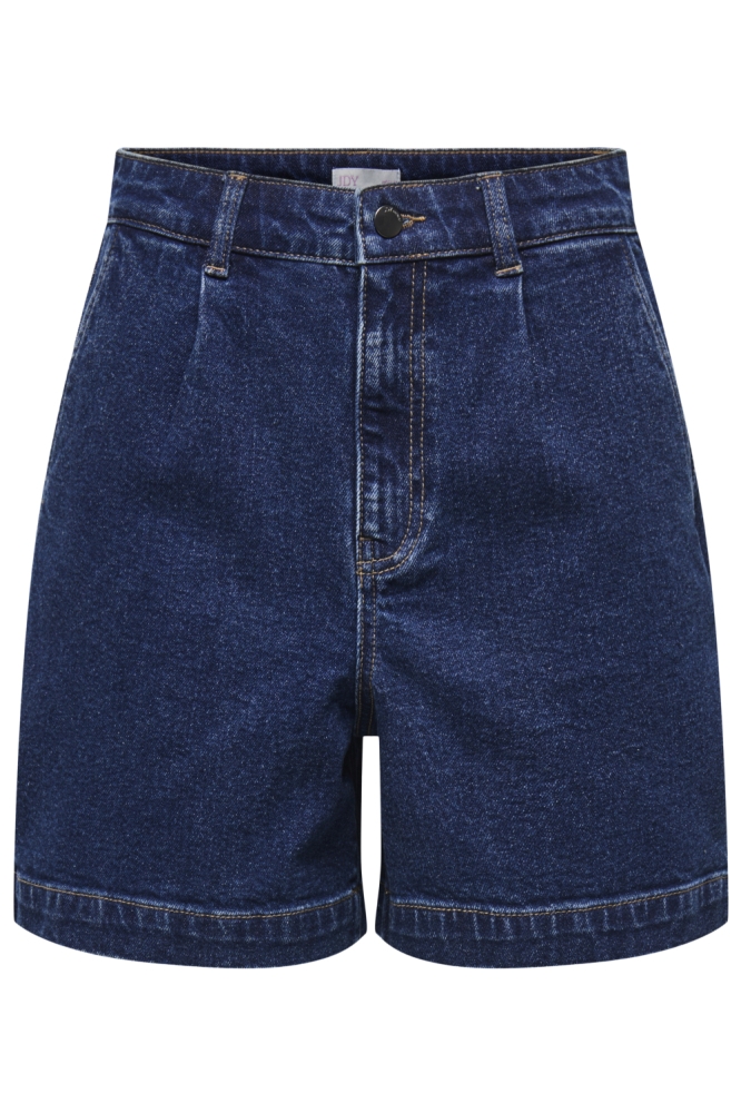 Jacqueline de Yong blauwe dames korte broek | Vooraanzicht