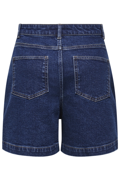 Jacqueline de Yong blauwe dames korte broek | Achteraanzicht