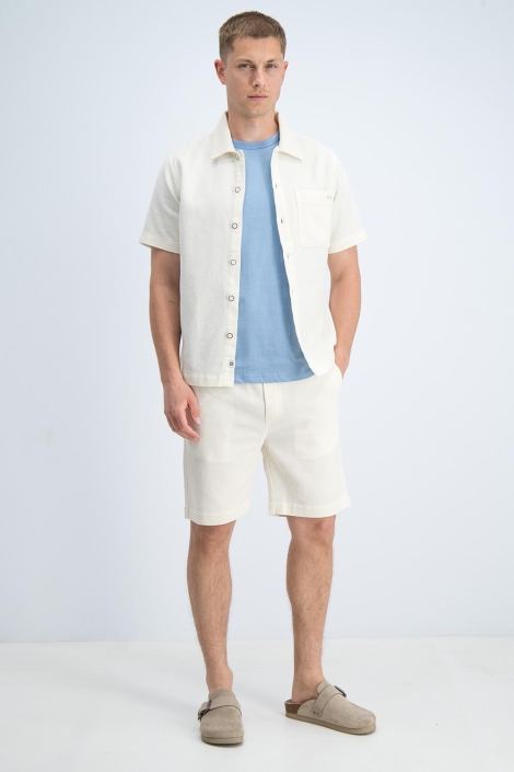Gabbiano ecru heren korte broek | Model