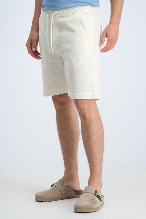 Gabbiano ecru heren korte broek | Model zijaanzicht