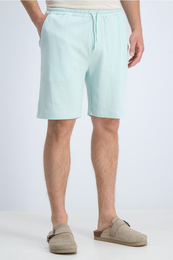 Gabbiano groene heren korte broek | Model zijaanzicht