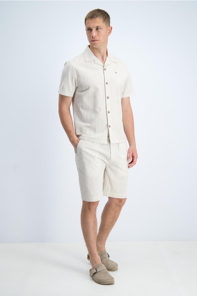 Gabbiano ecru heren korte broek | Model