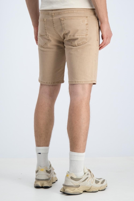 Gabbiano bruine heren korte broek | Model achteraanzicht