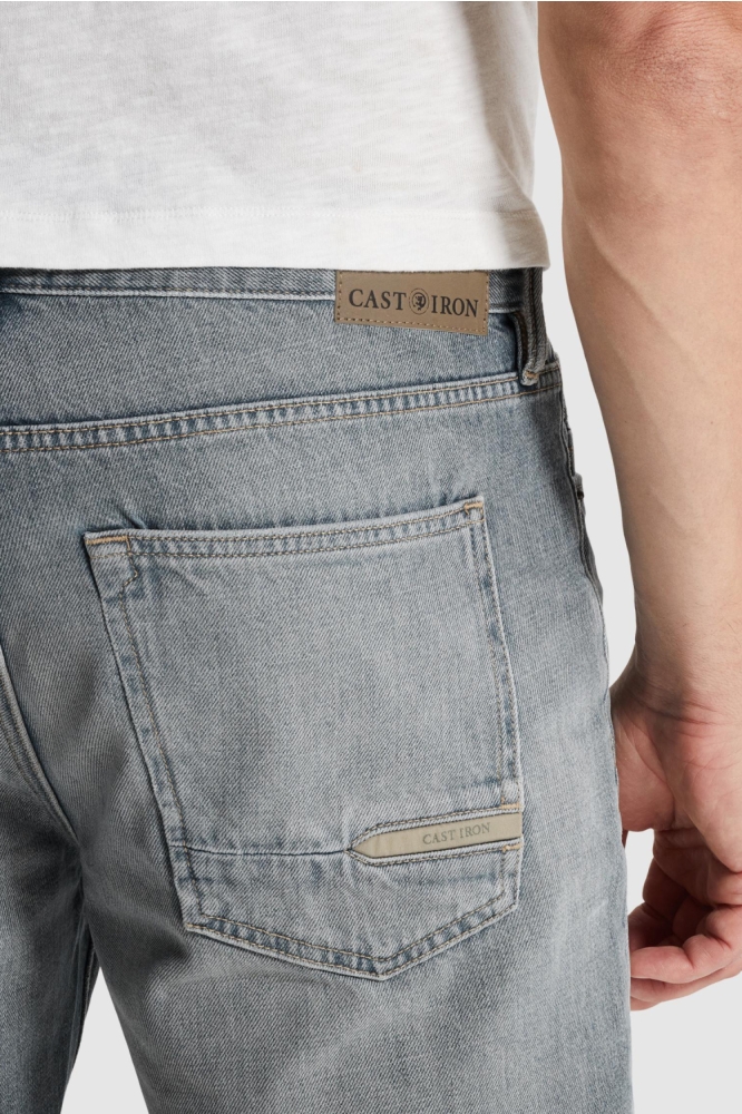 Cast Iron grijze heren korte broek | Kleurstaal