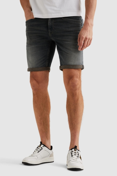 PME legend blauwe heren korte broek | Model zijaanzicht