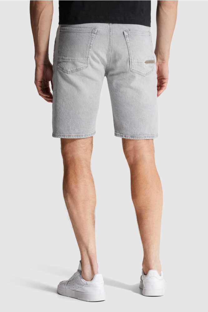 Cast Iron grijze heren korte broek | Model achteraanzicht