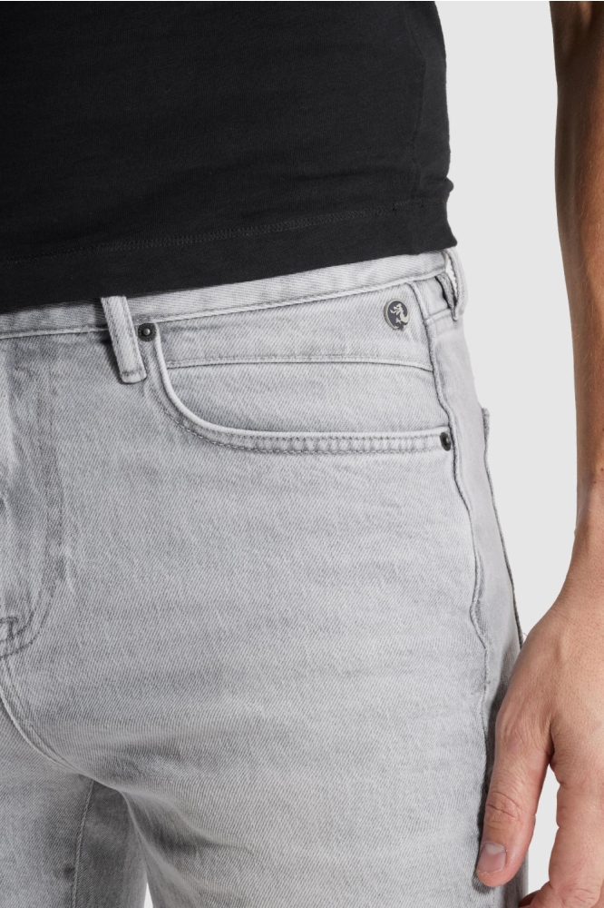 Cast Iron grijze heren korte broek | Close up