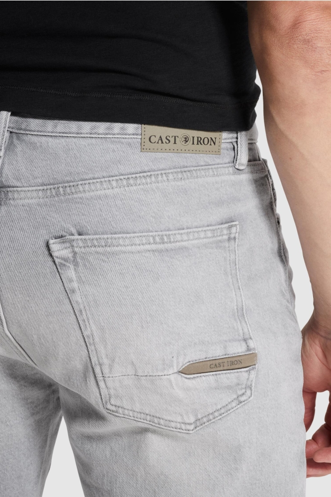 Cast Iron grijze heren korte broek | Kleurstaal