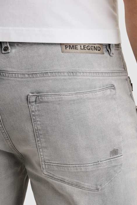 PME legend grijze heren korte broek | Close up