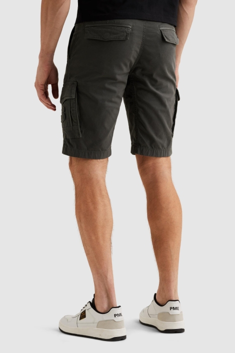 PME legend grijze heren korte broek | Model achteraanzicht