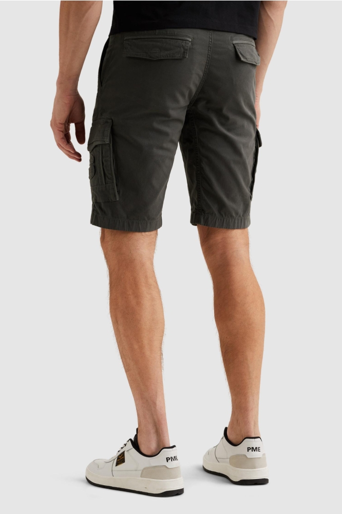 PME legend grijze heren korte broek | Model achteraanzicht