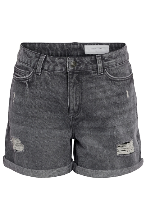 Noisy may grijze dames korte broek | Vooraanzicht
