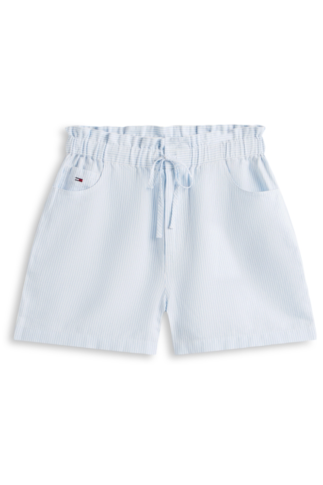 Tommy Jeans blauwe dames korte broek | Vooraanzicht