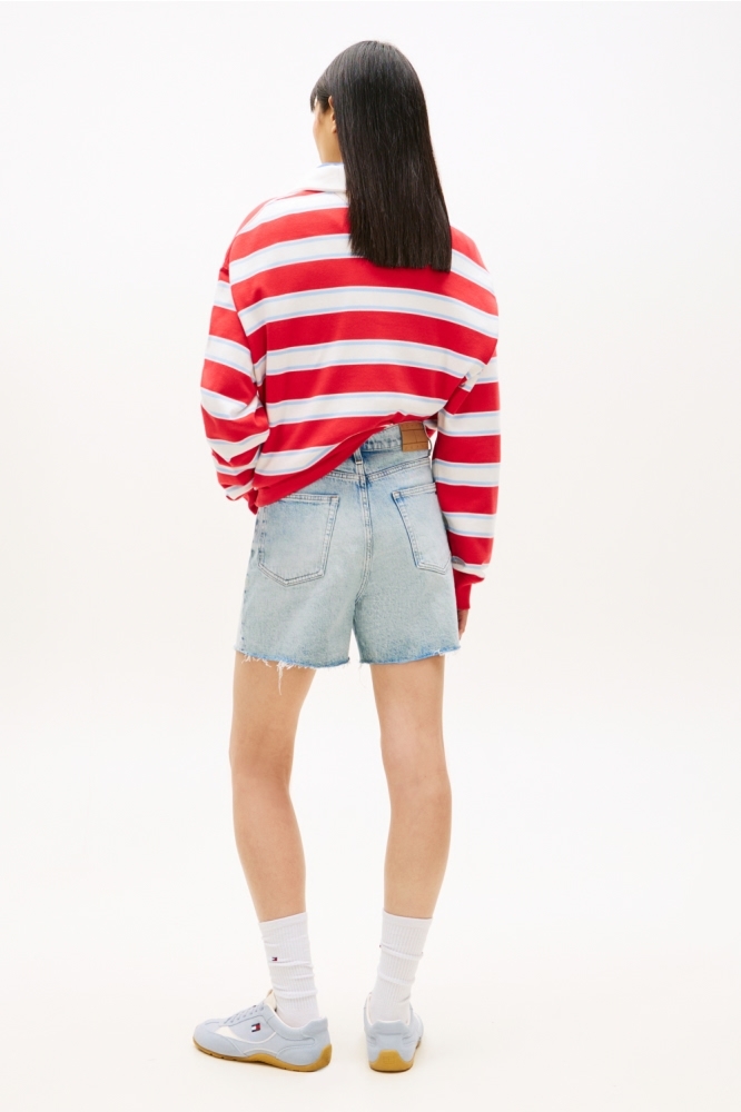 Tommy Jeans blauwe dames korte broek | Model