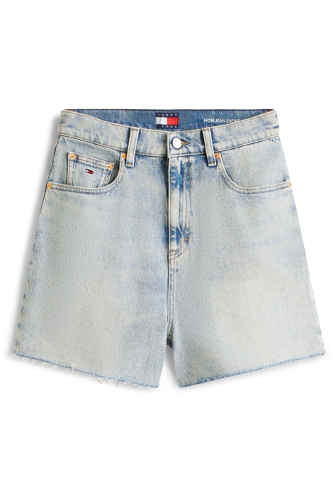 Tommy Jeans blauwe dames korte broek | Vooraanzicht