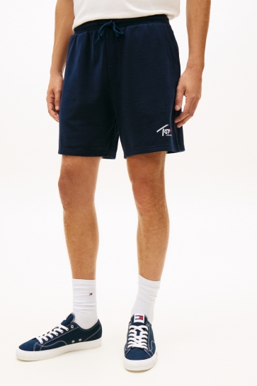Tommy Jeans Broek TJM SIGNATURE BEACH SHORT DM0DM23017 C1G DARK NIGHT NAVY