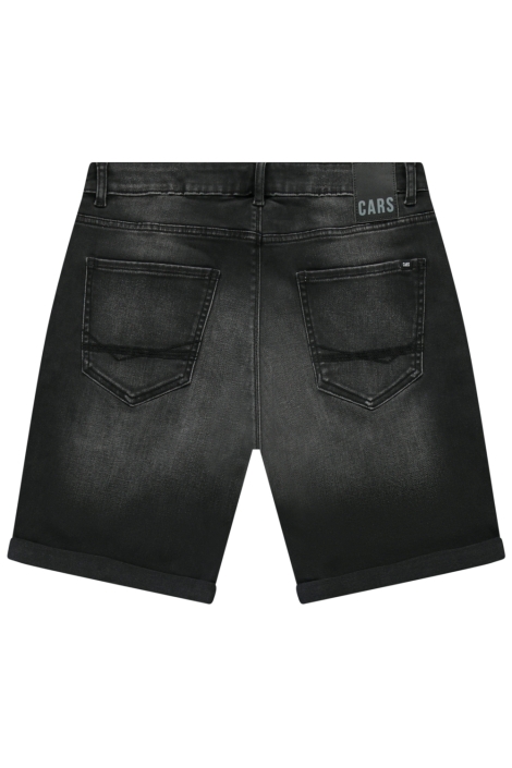Cars zwarte heren korte broek | Achteraanzicht