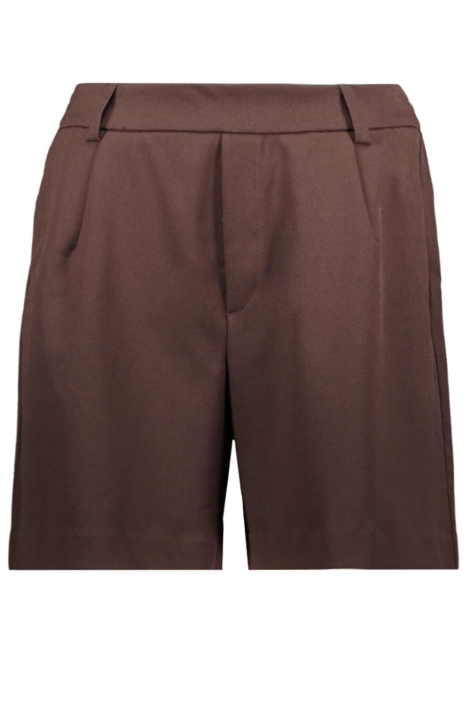 Vila bruine dames korte broek | Vooraanzicht