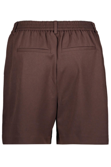 Vila bruine dames korte broek | Achteraanzicht