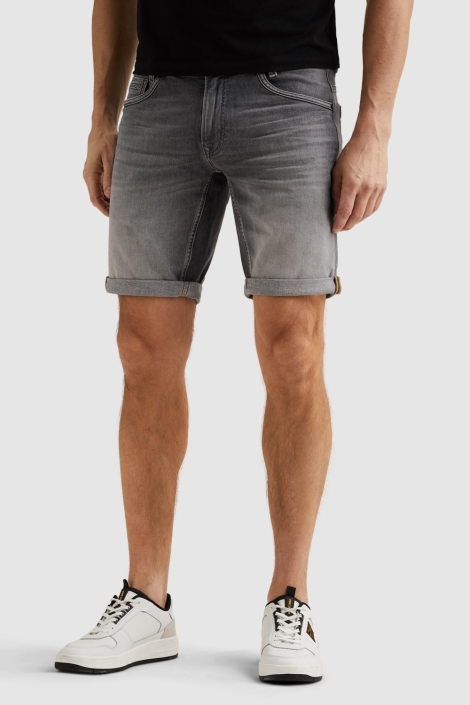 PME legend grijze heren korte broek | Model vooraanzicht