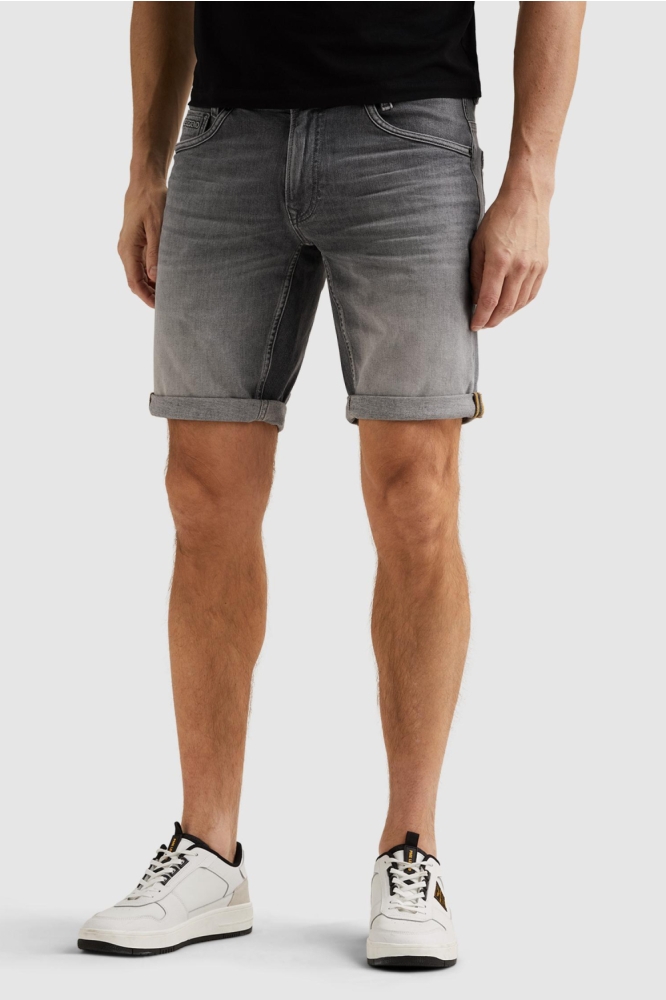 PME legend grijze heren korte broek | Model vooraanzicht