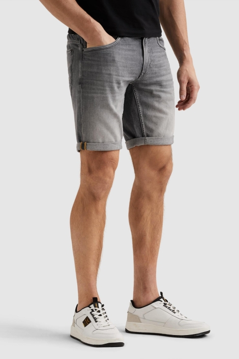 PME legend grijze heren korte broek | Model zijaanzicht