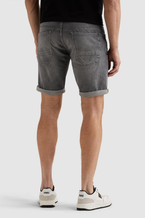 PME legend grijze heren korte broek | Model achteraanzicht