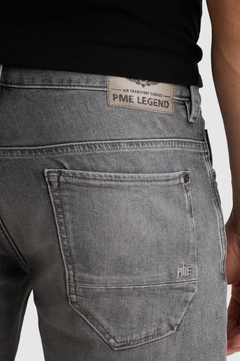 PME legend grijze heren korte broek | Close up