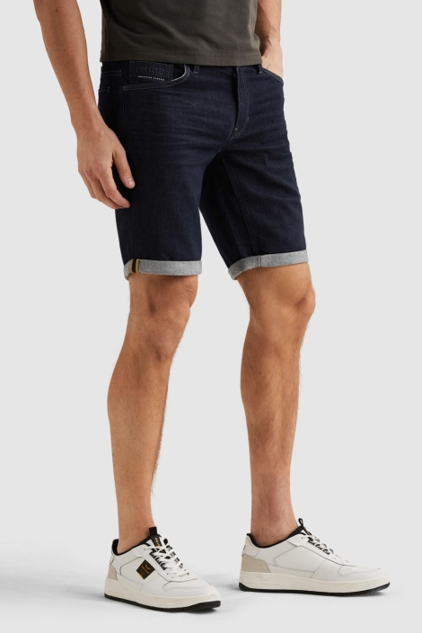 PME legend blauwe heren korte broek | Model zijaanzicht