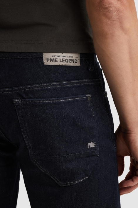 PME legend blauwe heren korte broek | Close up