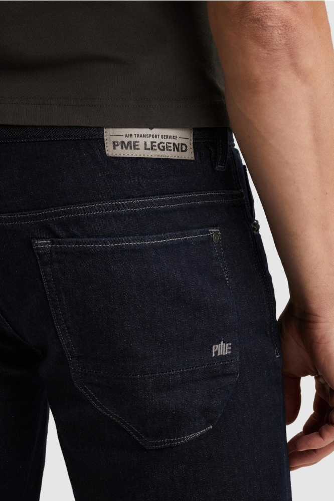 PME legend blauwe heren korte broek | Close up