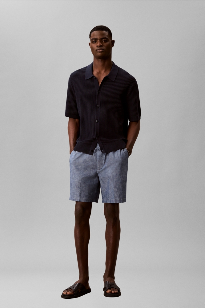 Calvin Klein blauwe heren korte broek | Model