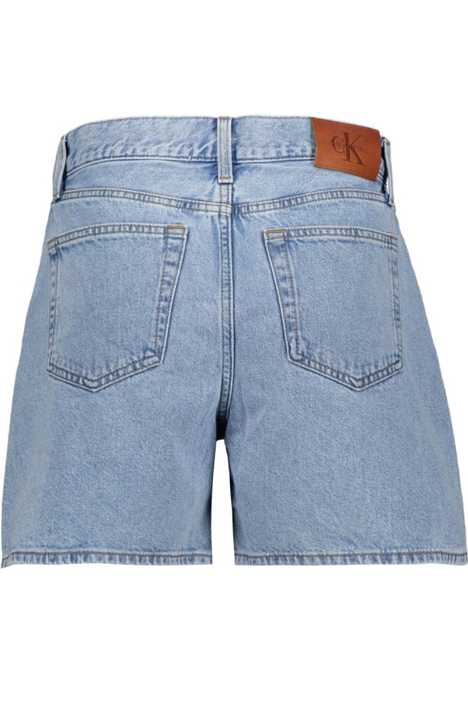 Calvin Klein blauwe dames korte broek | Achteraanzicht