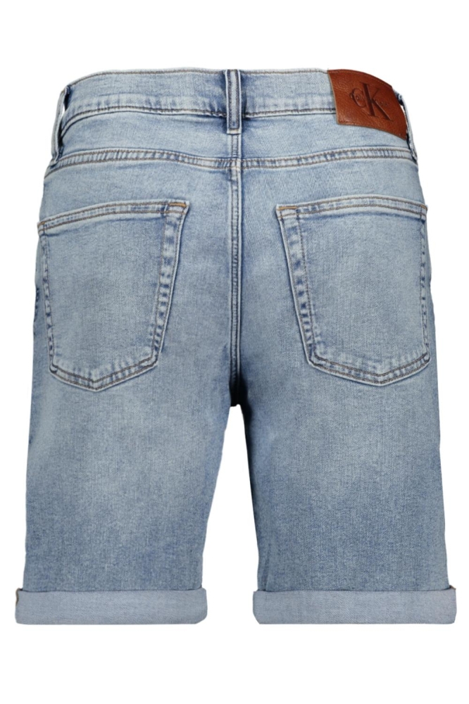 Calvin Klein blauwe heren korte broek | Achteraanzicht