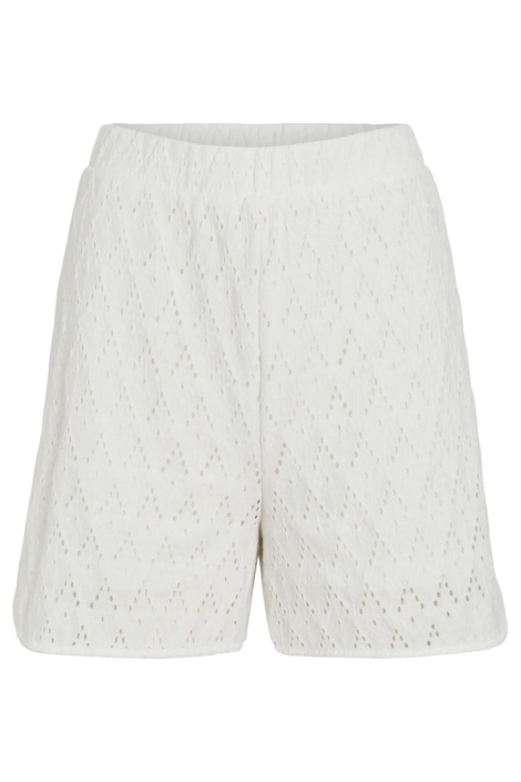 Vila witte dames korte broek | Vooraanzicht