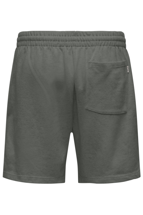 Only & Sons groene heren korte broek | Achteraanzicht