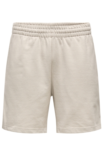 Only & Sons Korte broek ONSDAVID SHORTS SWEAT NOOS 22032342 Silver Lining