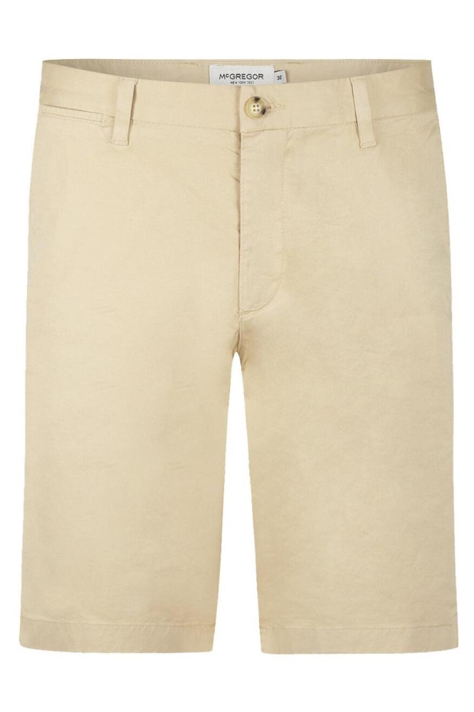 McGregor zand heren korte broek | Vooraanzicht