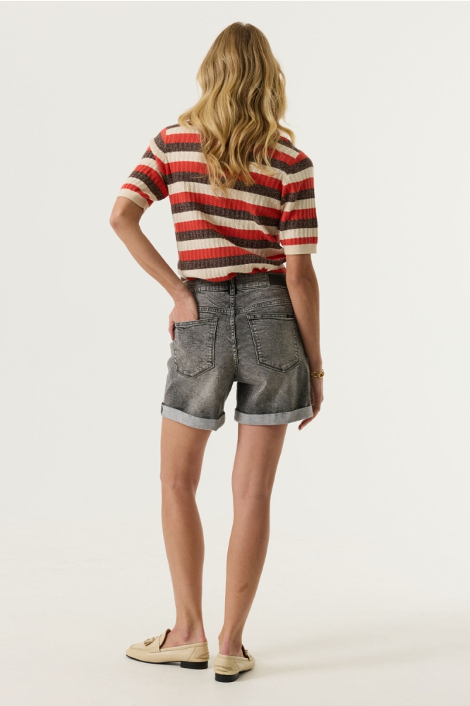 Garcia grijze dames korte broek | Model