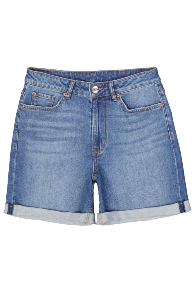 Garcia blauwe dames korte broek | Vooraanzicht