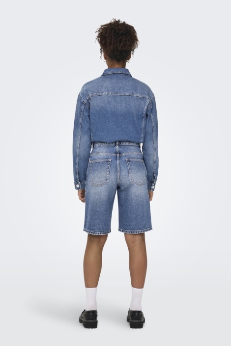 Only blauwe dames korte broek | 