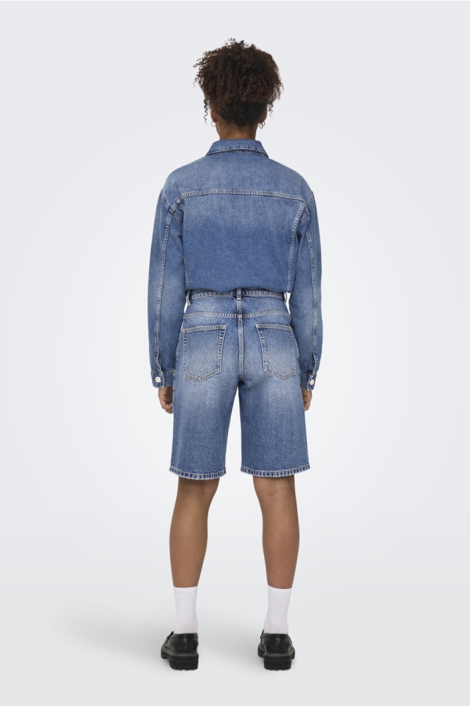 Only blauwe dames korte broek | 