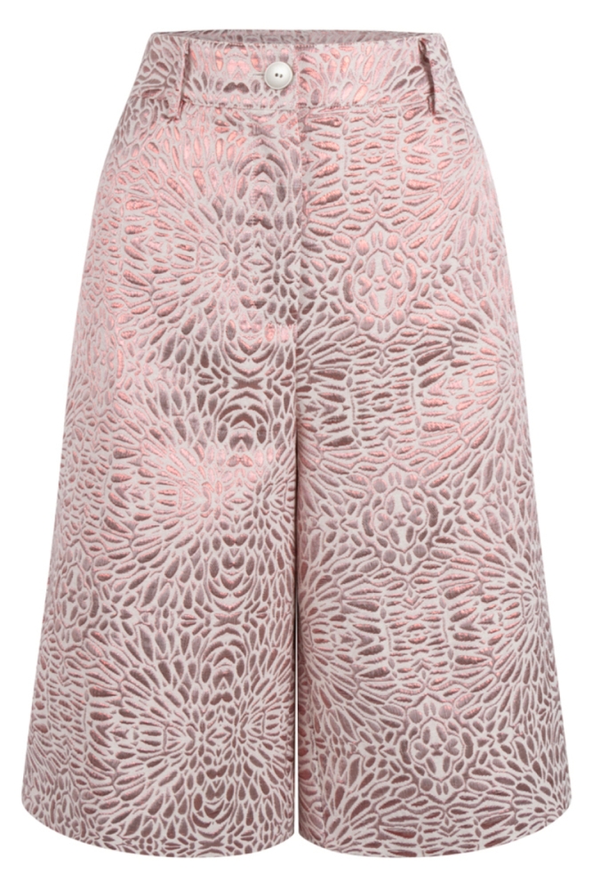 Juffrouw Jansen roze dames korte broek | Vooraanzicht