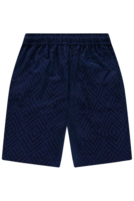 Cars blauwe heren korte broek | Achteraanzicht