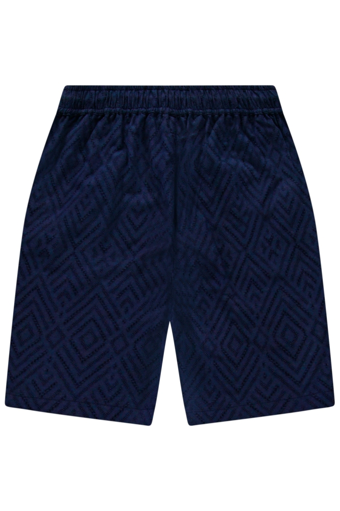 Cars blauwe heren korte broek | Achteraanzicht