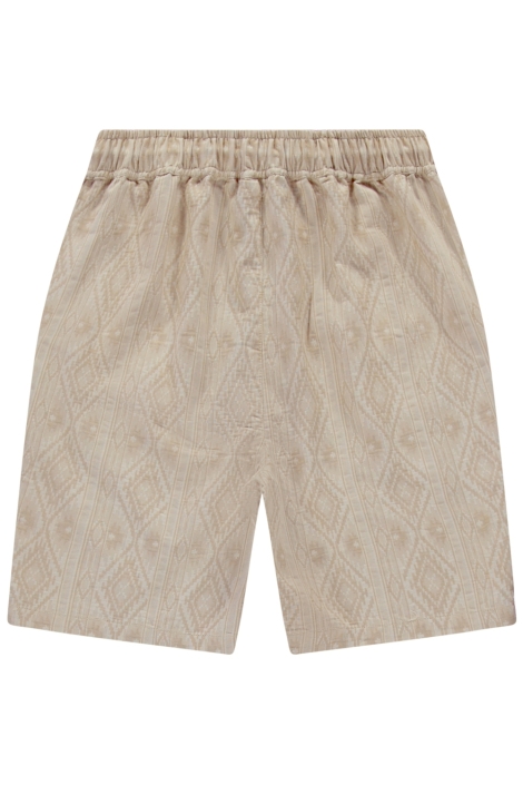 Cars zand heren korte broek | Achteraanzicht