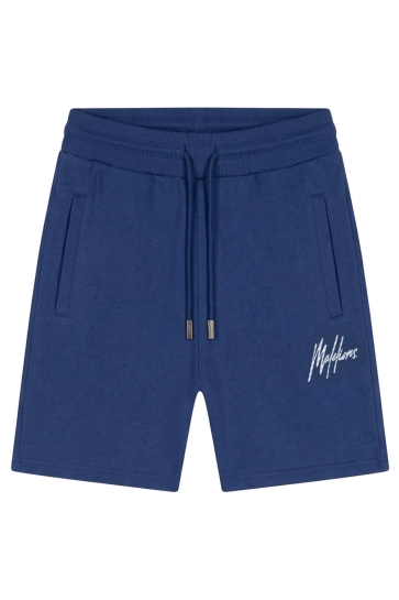 Malelions Korte broek STRIPED SIGNATURE SHORTS MMC30026041 COBALT