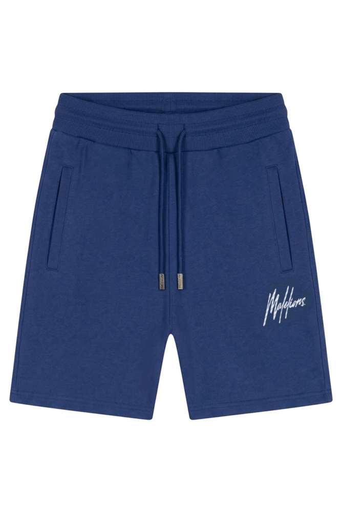 Malelions blauwe heren korte broek | Vooraanzicht